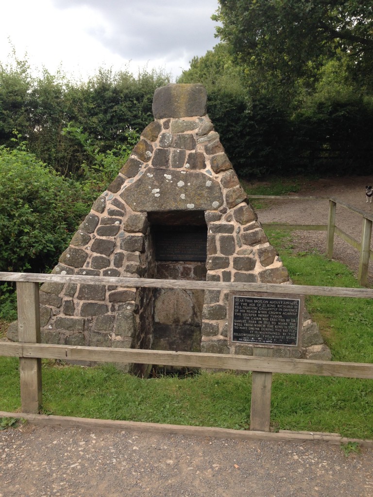 The well where King Richard III died